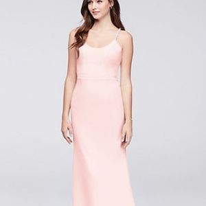 Size 2 Davids Bridal Petal Color Dress